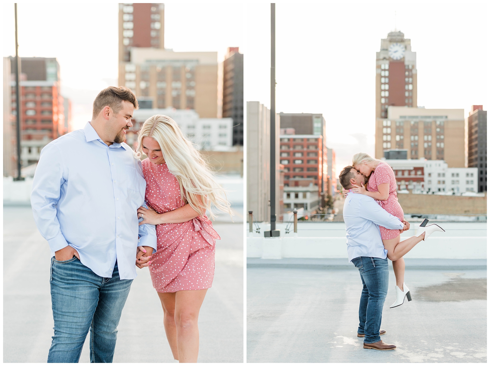 Downtown Lansing Engagement Session