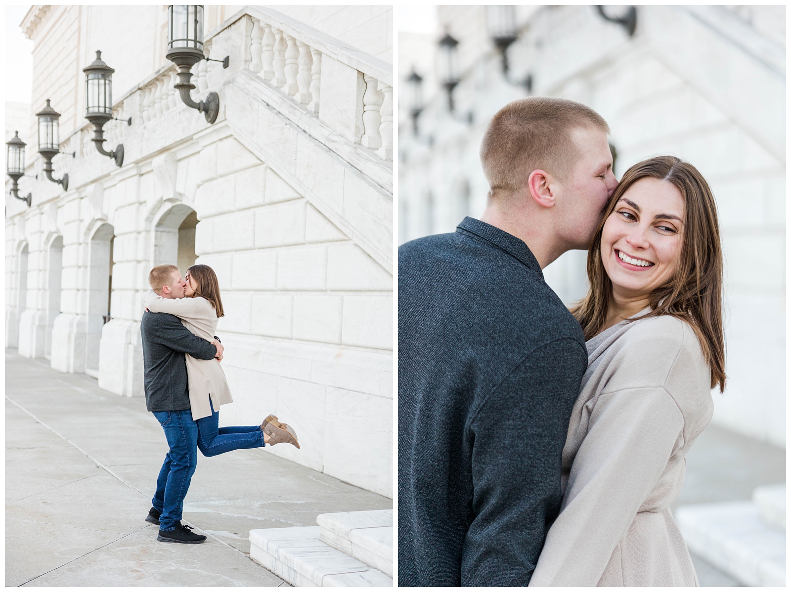 Museum Engagement Photo Poses