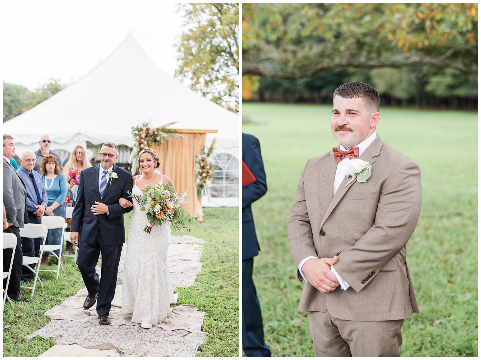 Michigan Fall Wedding at a Private Property
