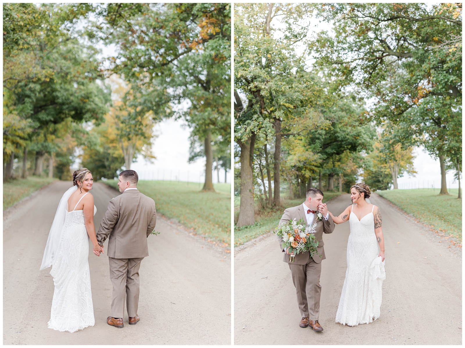 Michigan Fall Wedding at a Private Property