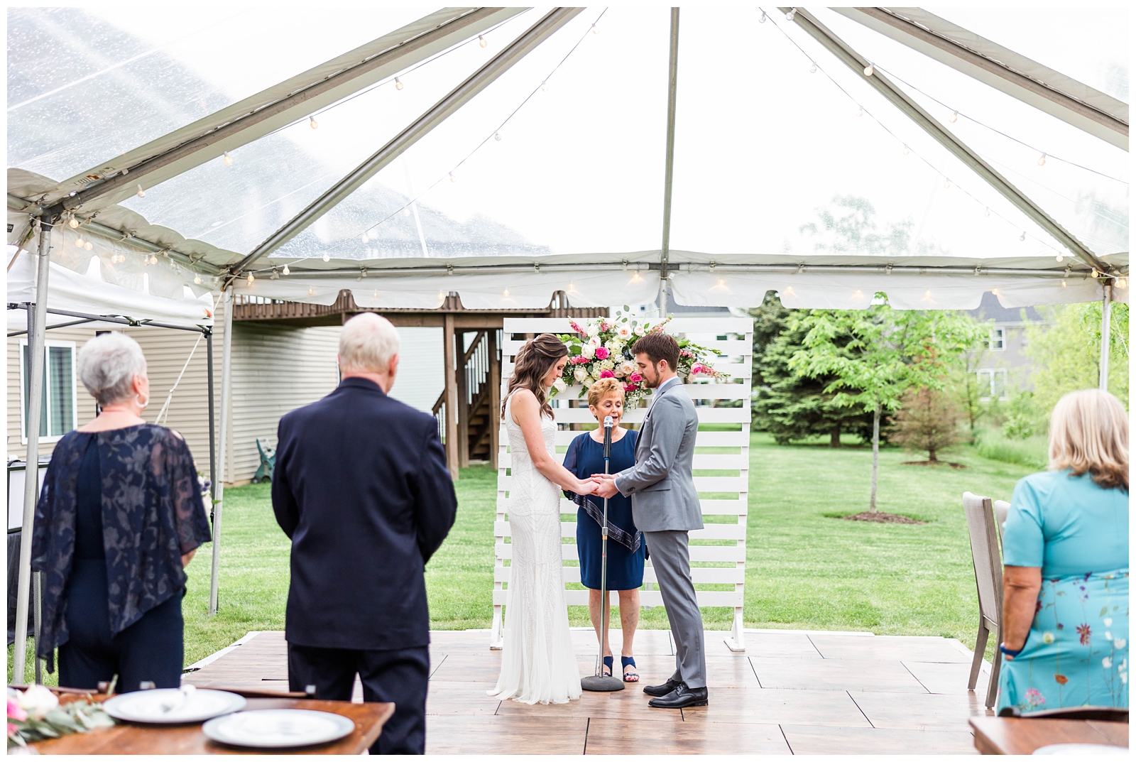 Wedding at private estate in Michigan