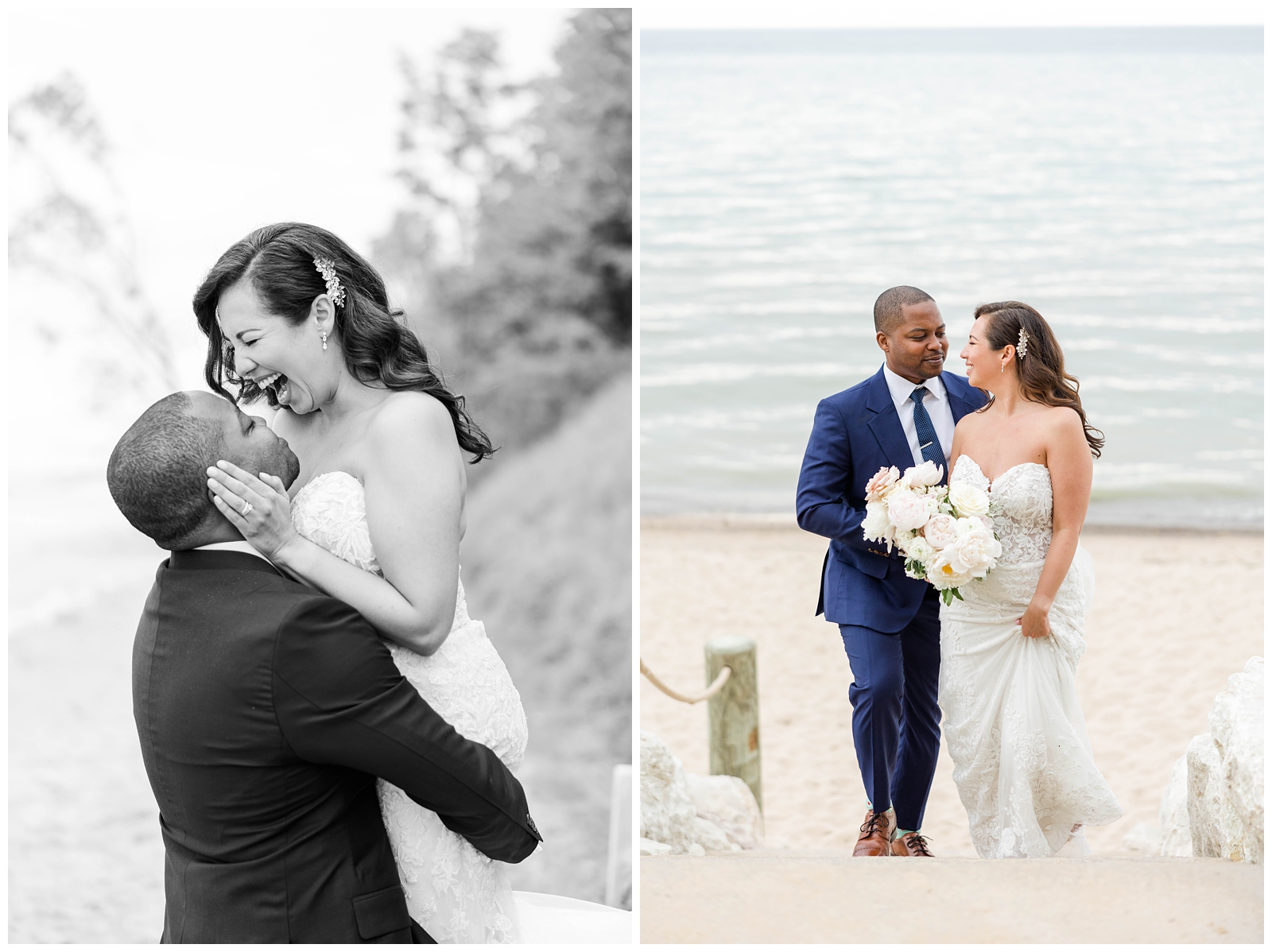 Wedding photos at South Haven Creations