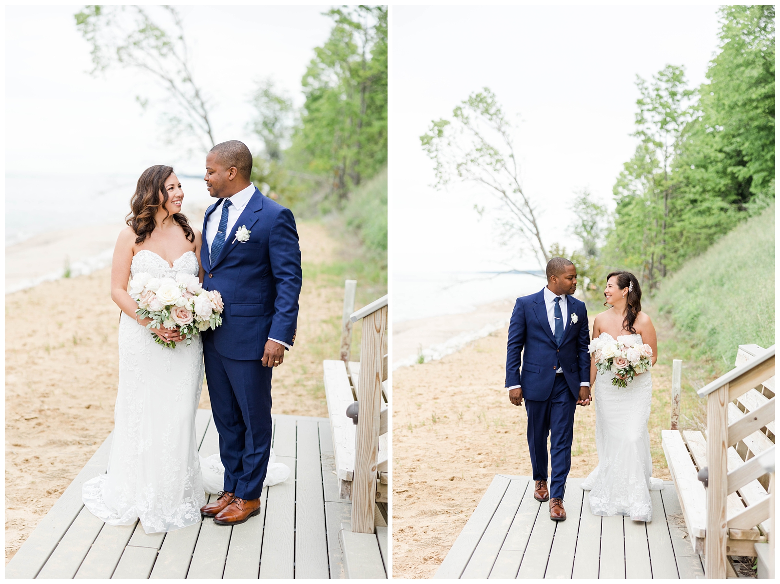Wedding photos at South Haven Creations