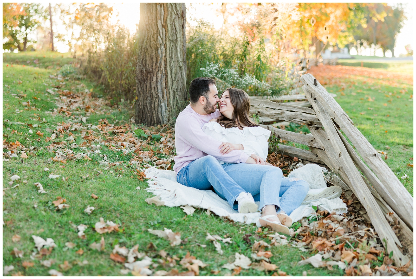 Parker Mill Park engagement session
