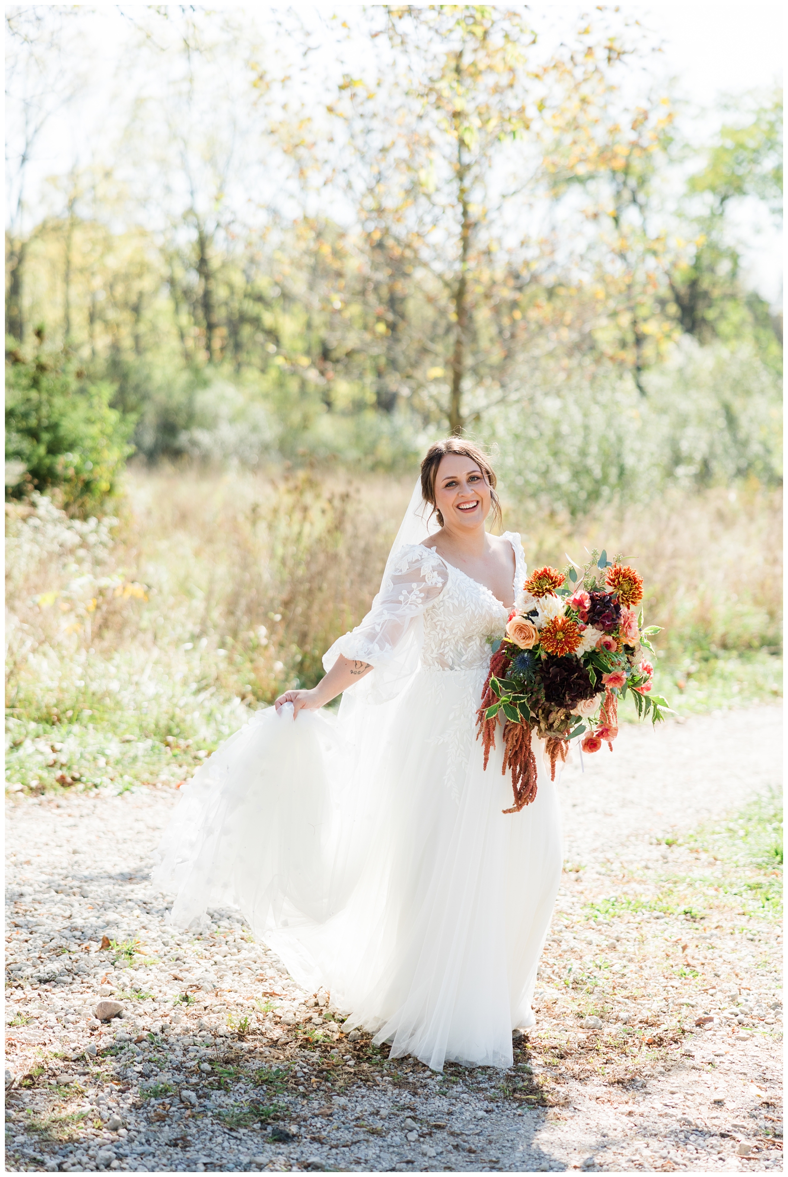 Lansing Wedding in Fall