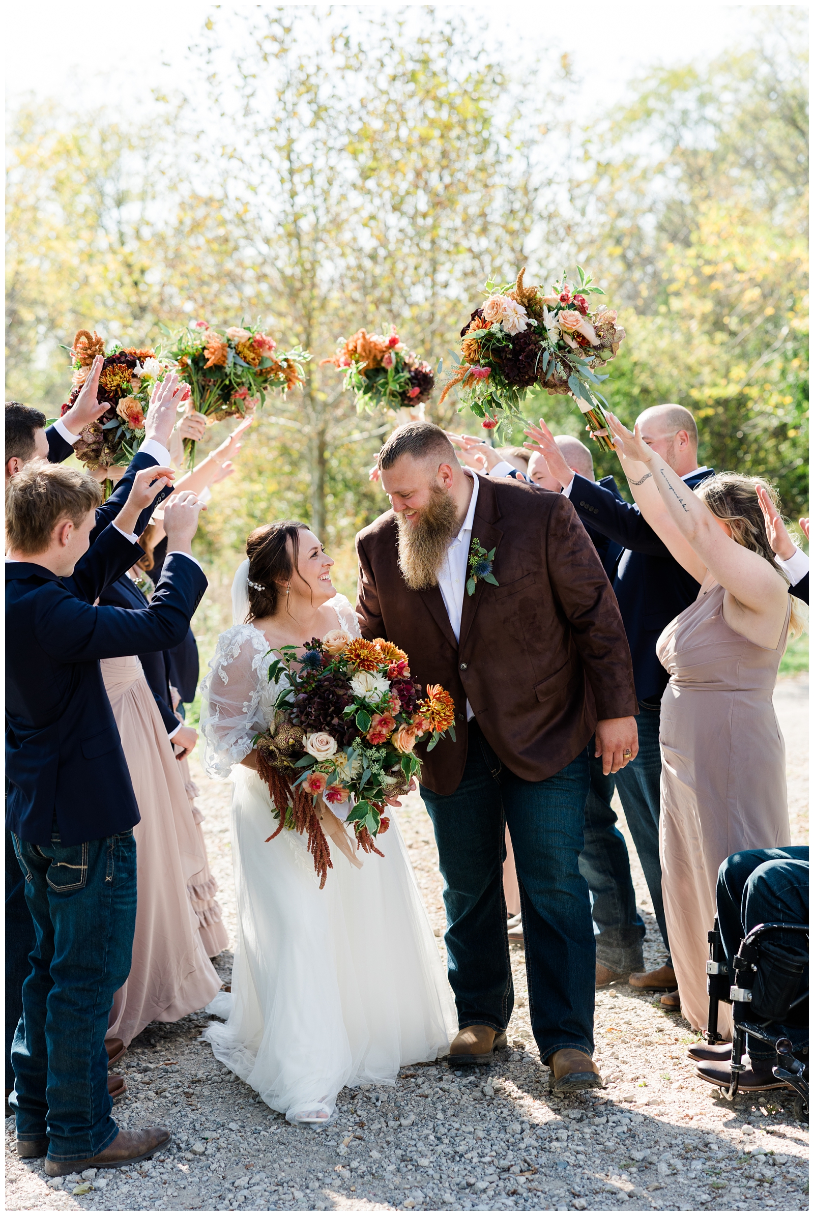 Lansing Wedding in Fall