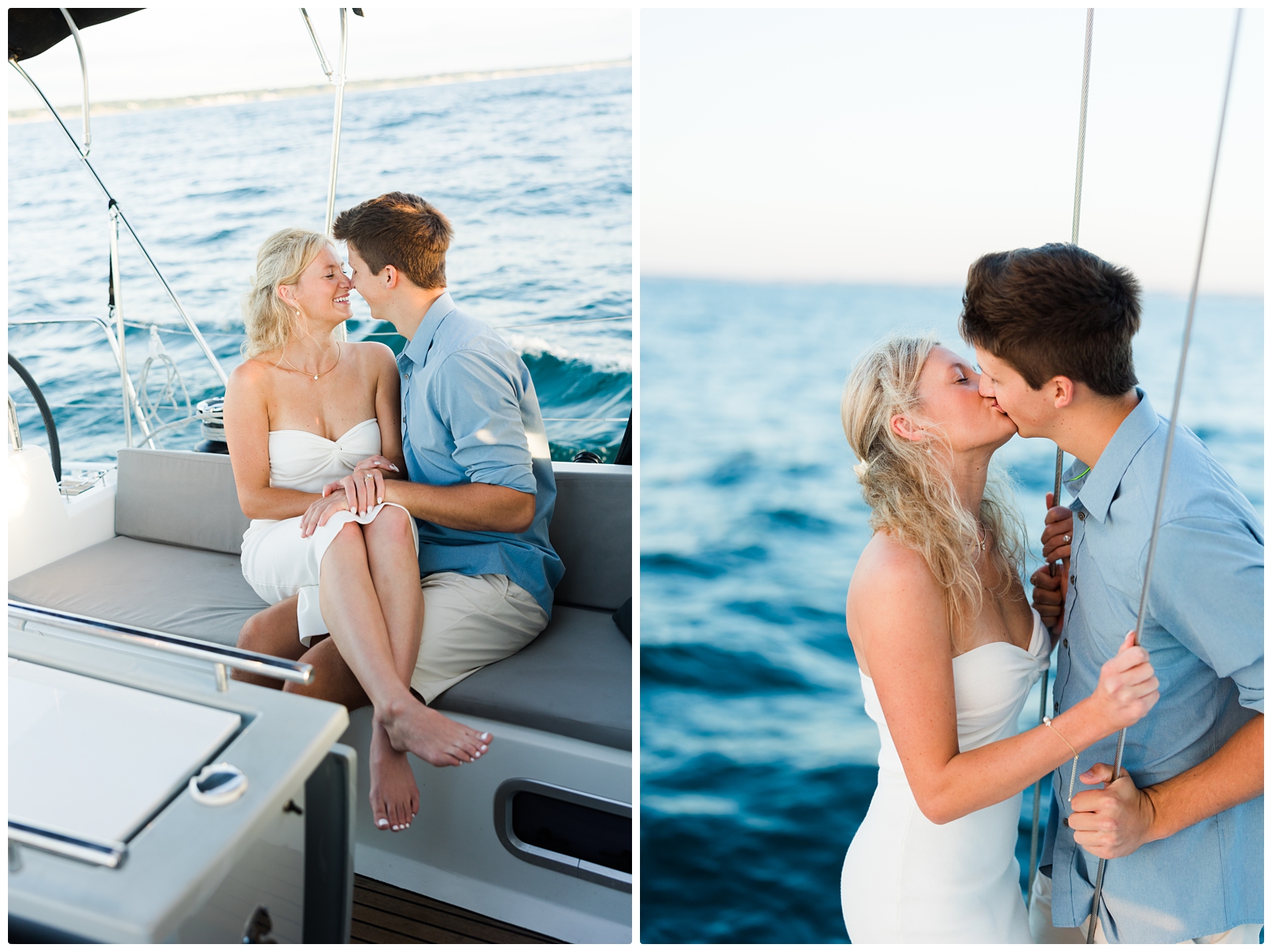 Sailboat Engagement Photos